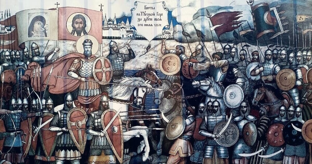 Тугова гора в Ярославле с церковью Параскевы Пятницы