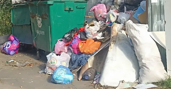 Мусорный коллапс в Рыбинском районе: «Хартия» не вывозит отходы неделями