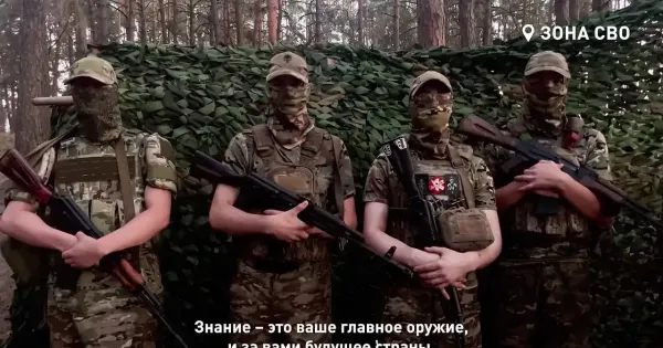 «Учитесь за нас»: ярославские бойцы записали детям странное поздравление с 1 сентября